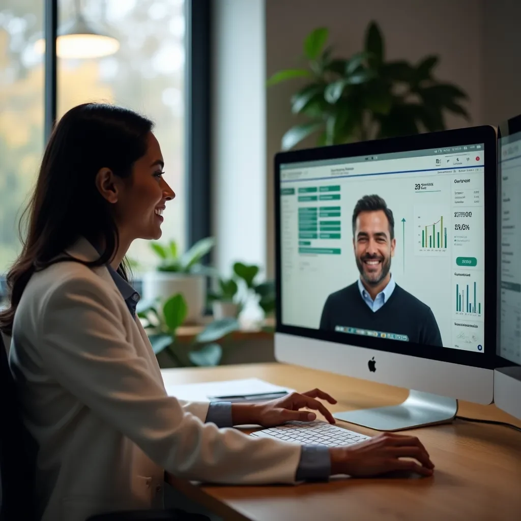 Professional business solutions illustration